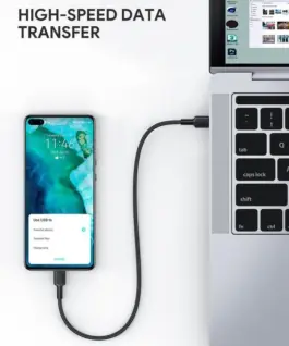 AUKEY CB-CC03 OEM ultra fast nylon Quick Charge USB C – USB C | 0.3m | 5Gbps | 60W PD |