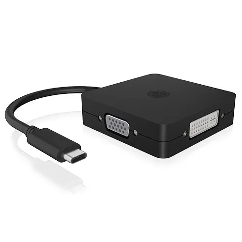 IcyBox ICY BOX IB-DK1104-C 4in1 HDMIDPDVI-DVGA