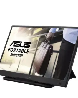 Alternative view of Asus Monitor 15.6 cala MB165B 0.78 kg USB 3.0 Narrow Bezel, USB-poweчервен, Anti-glare surface