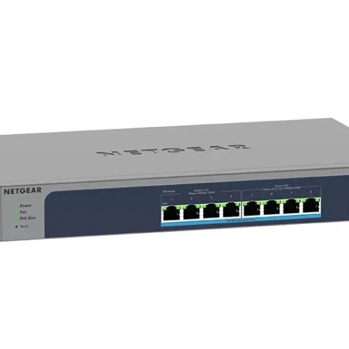 Netgear Switch Smart MS510TXUP 4×2.5G PoE++ 4x10G PoE++ 2xSFP+