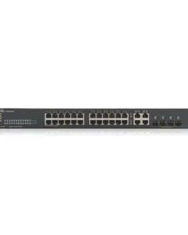 Alternative view of Суич ZYXEL GS1920-24V2, 24 портов Gigabit Smart-Managed,Fanless, за монтаж в шкаф