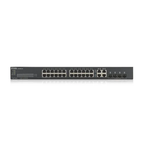 Alternative view of Суич ZYXEL GS1920-24V2, 24 портов Gigabit Smart-Managed,Fanless, за монтаж в шкаф