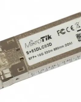 Mikrotik MikroTik 10 SFP+ 1.25G LC MM 300m S+85DLC03D