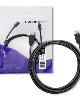 Qoltec USB 3.1 type C male USB 3.1 type C male