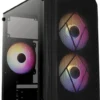 AeroCool CS-107 черен ARGB USB 3.0 Mini Tower