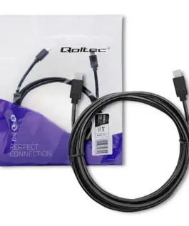 Qoltec USB 3.1 type C male USB 3.1 type C male