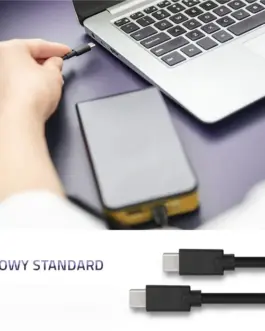 Alternative view of Qoltec USB 3.1 type C male USB 3.1 type C male