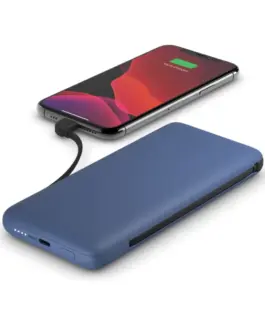 Alternative view of Belkin външна батерия 10 000mAh 18W USB-C/LTG Blue