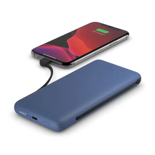 Alternative view of Belkin външна батерия 10 000mAh 18W USB-C/LTG Blue