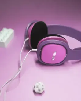 Alternative view of Philips Headset SHK2000PK розов-лилав