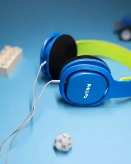 Alternative view of Philips Headset SHK2000BL blue-зелен