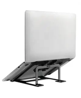 Maclean Fordable Лаптоп stand черен ErgoOffice ER-416