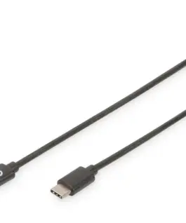 Digitus кабел за връзка USB 2.0 SuperSpeed Type USB C/USB C M/M черен 18m