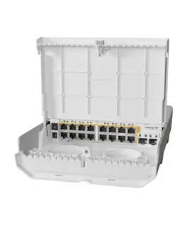Alternative view of Mikrotik MikroTik Switch 16xGbE 2xSFP+ CRS318-16P-2S+OU