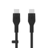 Belkin кабел BoostCharge USB-C/USB-C 2.0 silicone 1m черен