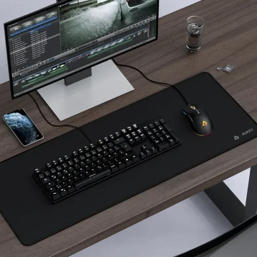 AUKEY AUKEY KM-P2 Gaming Mous e Pad for Mouse and Key