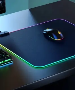 Alternative view of AUKEY AUKEY KM-P8 RGB M Gamin g подложка за мишка 450x400x4mm