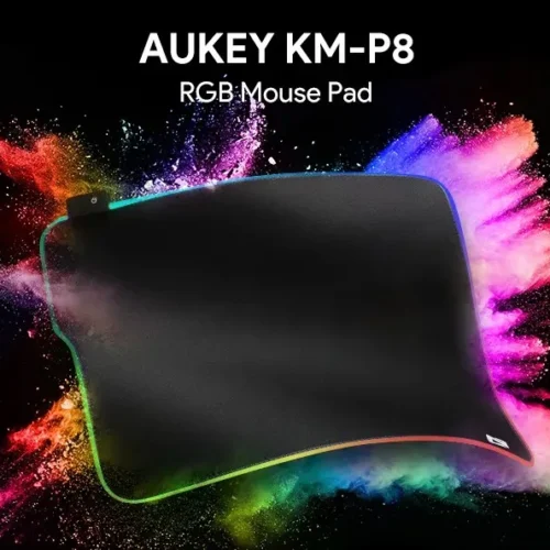 AUKEY AUKEY KM-P8 RGB M Gamin g подложка за мишка 450x400x4mm
