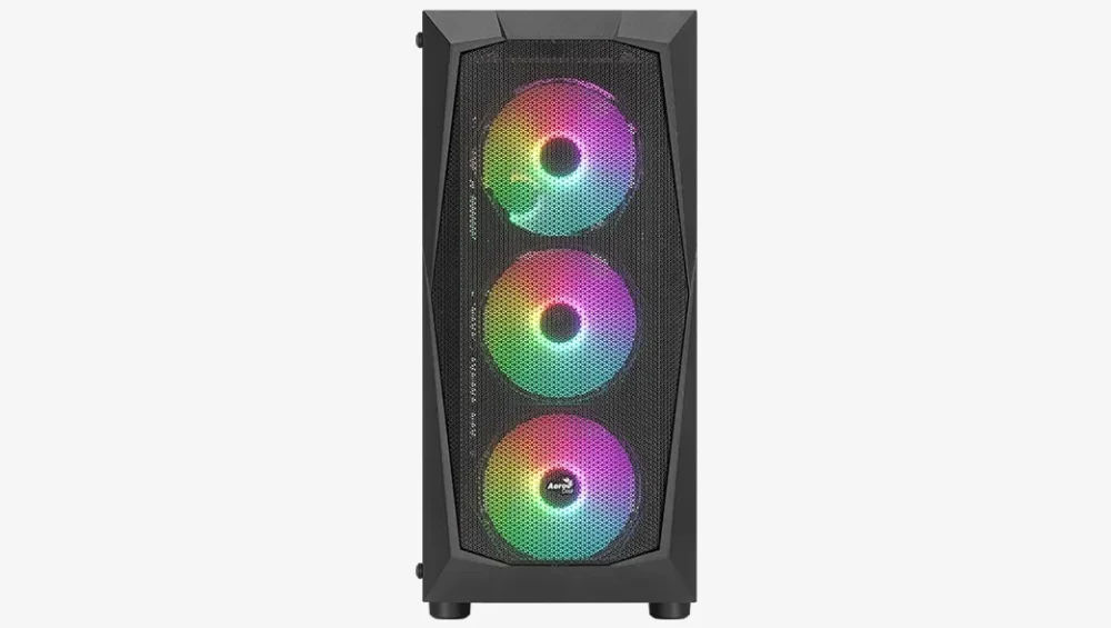 AeroCool кутия за компютър Falcon Acrylic USB 3.0 Mid Tower черен