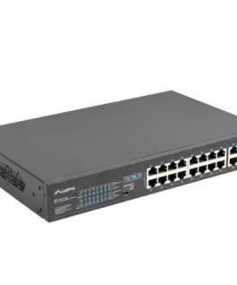 Lanberg Switch 16X 100MB POE+/2X Combo unmanaged rack 19 inch Gigabit Ethernet