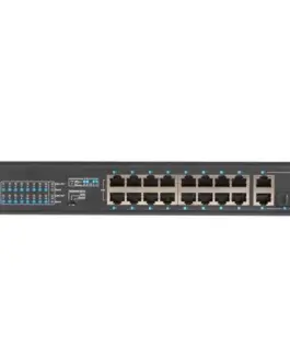 Lanberg Switch 16X 100MB POE+/2X Combo unmanaged rack 19 inch Gigabit Ethernet