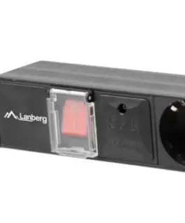Alternative view of Lanberg Surge protector Rack PDU 19 1U 10A 7X SCHUKO 2m черен C14