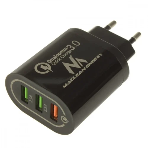Maclean Universal 3xUSB бързо зарядно Maclean MCE479B