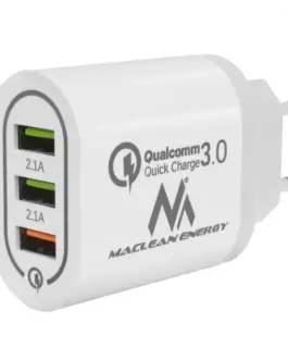Maclean Universal 3xUSB бързо зарядно Maclean MCE479W