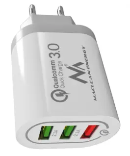 Maclean Universal 3xUSB бързо зарядно Maclean MCE479W