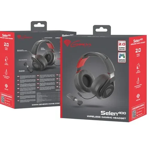 Alternative view of Genesis Headset Genesis Selen 400 with microphone