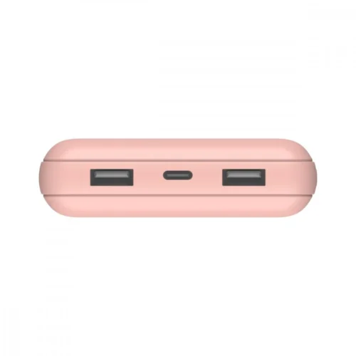 Alternative view of Belkin външна батерия 20 000mAh 15W USB-A/USB-C rose gold
