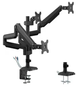 Maclean Bracket for 3 monitors Ergo Office ER-408B