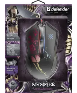 Defender GAMING мишка SIN SISTER GM-933
