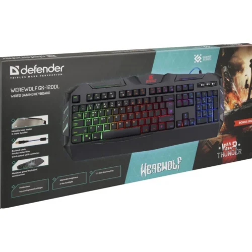 Defender Gaming keyboard WEREWOLF GK-120DL
