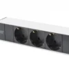 Digitus Power strip PDU 19-inch aluminium 1U