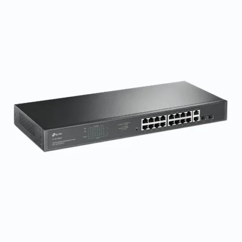 Alternative view of TP-LINK Switch SG1218MP 16xGE PoE+ 2xGE 2xSFP