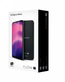 Alternative view of Kruger & Matz  Kruger & Matz Smartphone FLOW 9 черен
