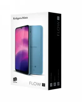Alternative view of Kruger & Matz  Kruger & Matz Smartphone FLOW 9 Light Blue