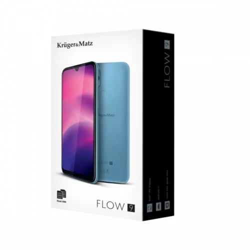 Alternative view of Kruger & Matz  Kruger & Matz Smartphone FLOW 9 Light Blue