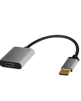 LogiLink Displayport to HDMI adap ter 4K 60hz alu 0.15