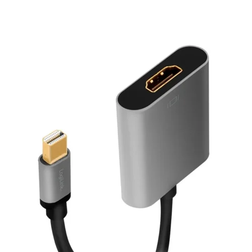 Alternative view of LogiLink Mini DisplayPort to HDMI адаптер, 4K, alu, 0.15m