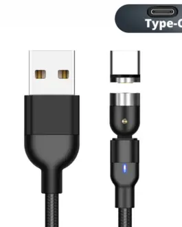 Alternative view of Maclean USB Magnetic cabel 3in1 MCE474