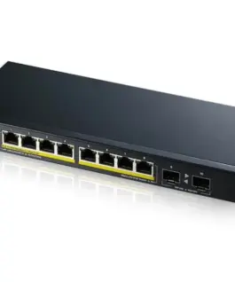 Zyxel GS1100-10HP-EU0102F 120W PoE 8xGigabit 2xFiber Uplilk Switch