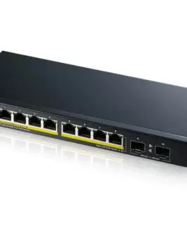 Zyxel GS1100-10HP-EU0102F 120W PoE 8xGigabit 2xFiber Uplilk Switch