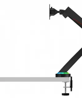 IcyBox ICY BOX IB-MSG303BL-T Monitor stand with HUB