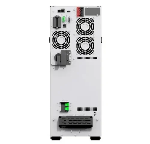 Alternative view of PowerWalker UPS VFI 10000 ICT IOT 3/1 BI On-line 10KVA terminal R1-45 USB-B RS-232 3/1 phase epo