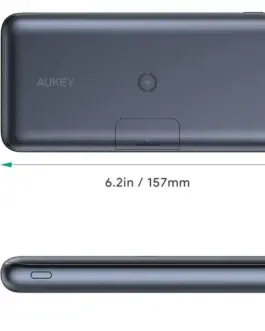Alternative view of AUKEY външна батерия PB-WL03 Ultrafast 20000 mAh | wireless charging Qi | LED | Power Deliwery 3.0 | Quick Charge 3.0 | 22.5W