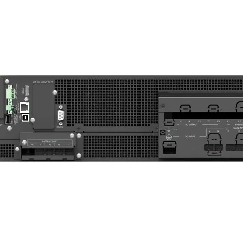 Alternative view of PowerWalker UPS Rack VFI 20000 ICRE IOT 3/3 On-line 20KVA terminal RJ-45 USB-B RS-232 3/3 without battery