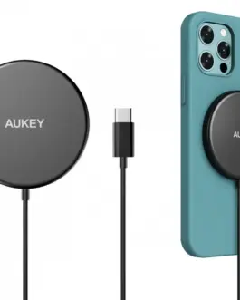 AUKEY AUKEY LC-A1 черен Wirel ess зарядно Qi USB C 15