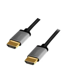LogiLink HDMI кабел 4K/60Hz alu  черен 3m